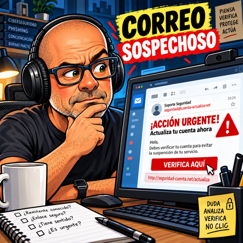 Cómo identificar un correo sospechoso
